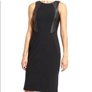 NWT Athleta Black XS Ponte Night on the Town Dress